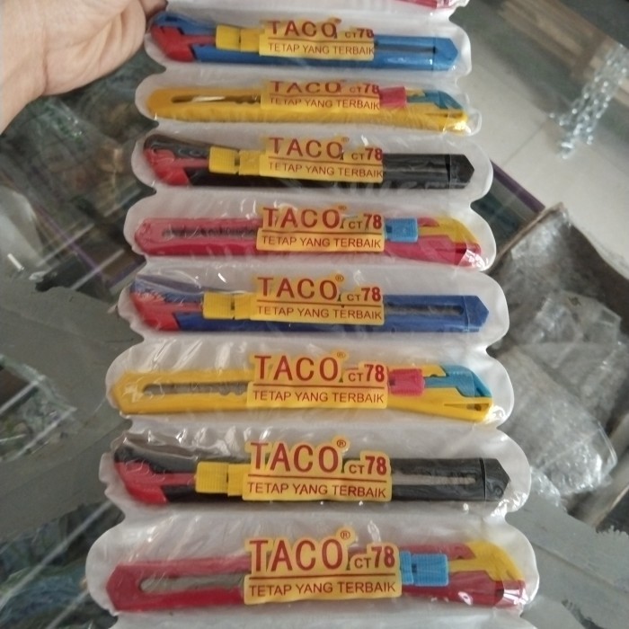 

cutter pemotong kertas merk taco