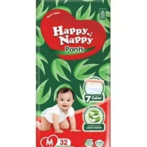 happy nappy pants m32/happy nappy celana