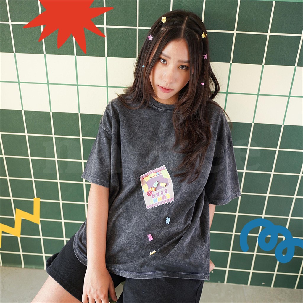 Oversized / Kaos Oversized  Wanita - GUMMY BEAR / NAOTEE KAOS