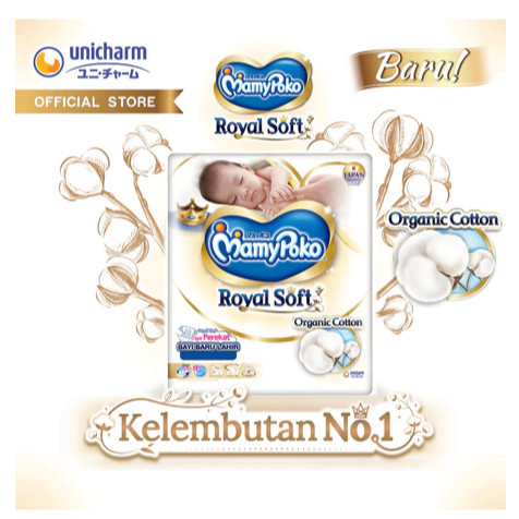 MAMYPOKO Popok Royal Soft Pants Pempes Pempers Mami Mamy Poko NB S M L XL XXL NB62 S46 M42 L34 XL30