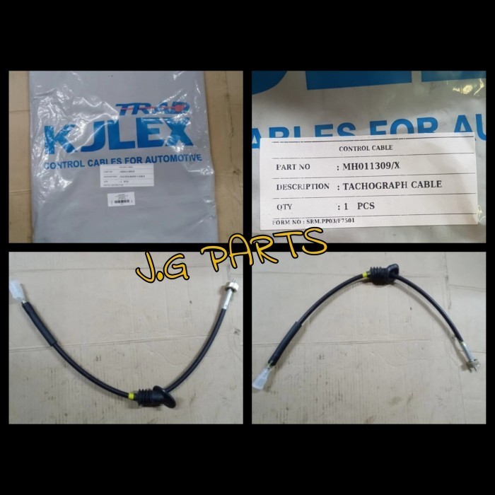 Part cod KABEL SPEEDOMETER KILOMETER KM ATAS FUSO PS 190 PS190 MH011309