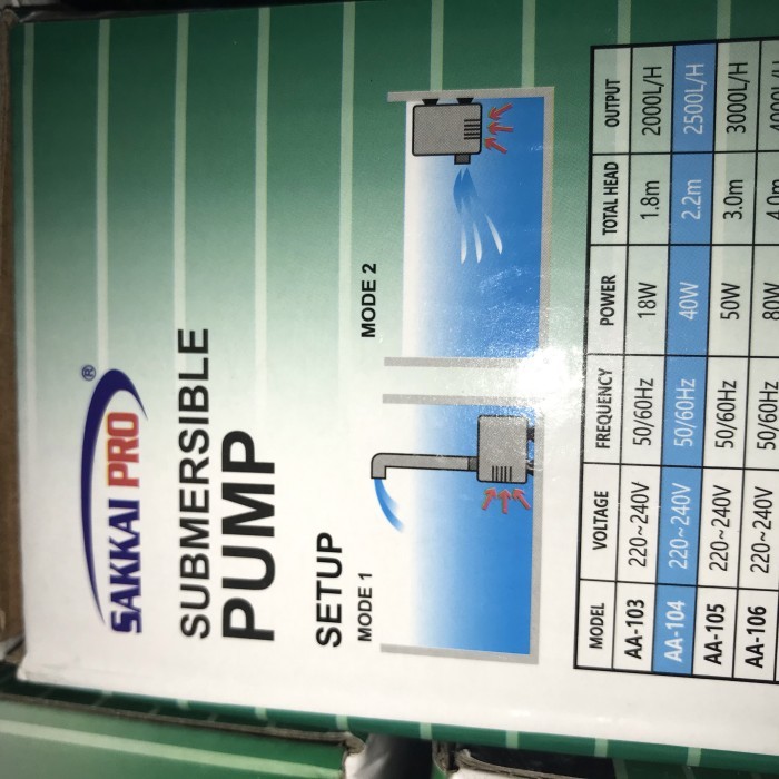 promo  -POMPA KOLAM 2500 L/H