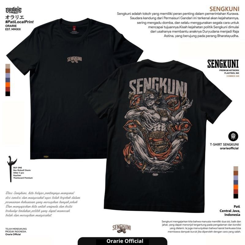 Kaos Sengkuni / Baju Distro Sengkuni / Atasan pria wanita