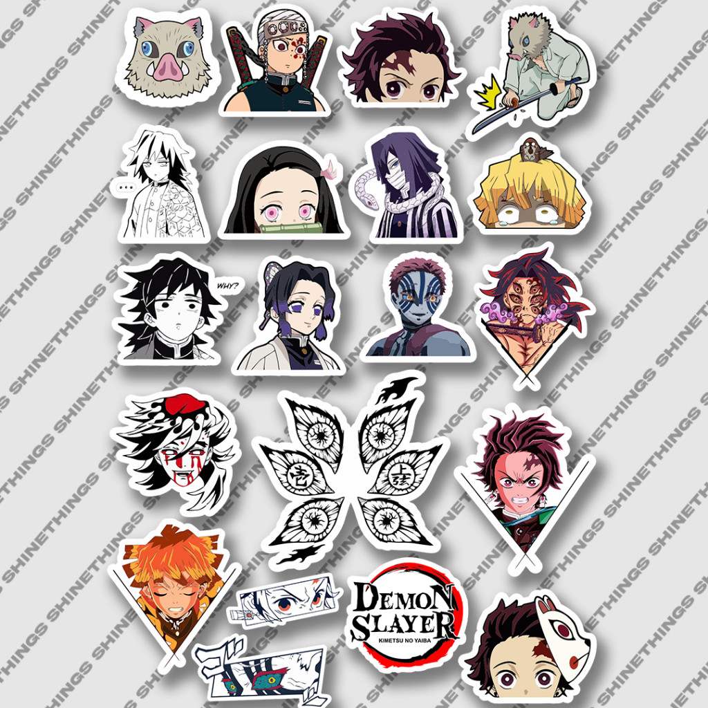 

stiker Demon Slayer || sticker kimetsu no yaiba