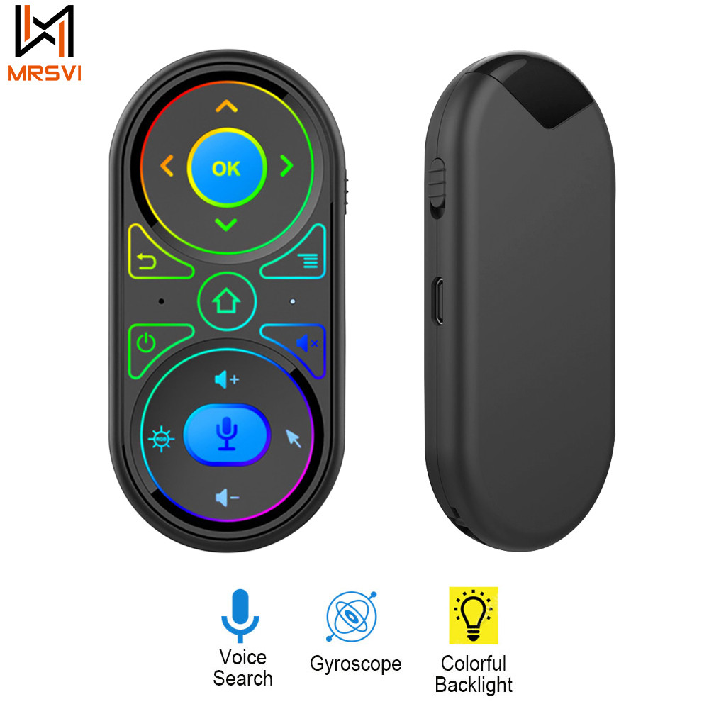 G11 Mini Air Mouse Voice Control 2.4G RGB Backlight Universal Intelligent Smart Remote Control for X