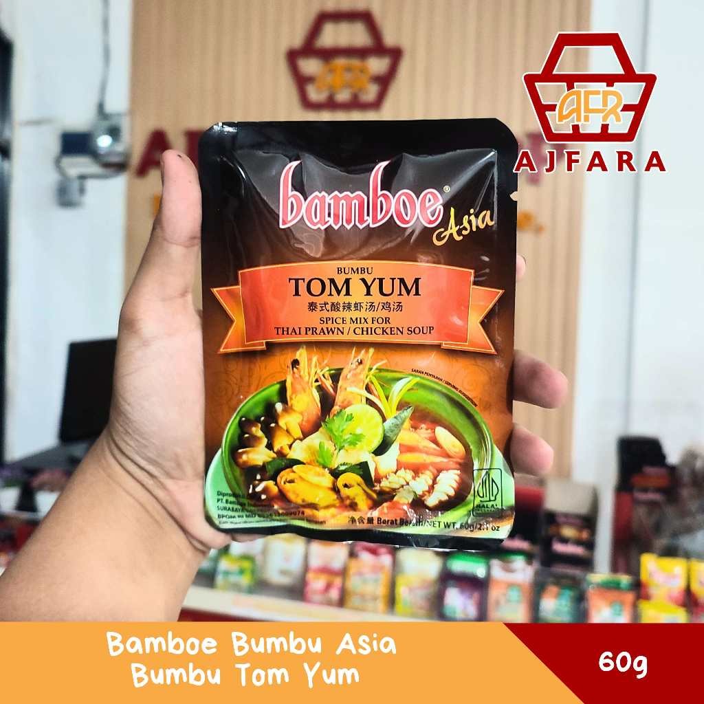 

Bamboe Asia Tom Yum Bumbu 60g 1 Pcs