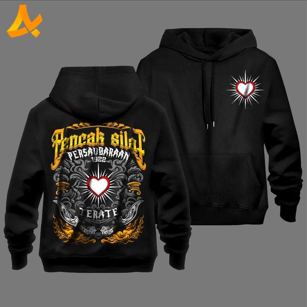 Jaket Hoodie PSHT TERATE LAWASAN SH MADIUN 1922 Terbaru - Kaos Distro Setia Hati Terate Punkshter