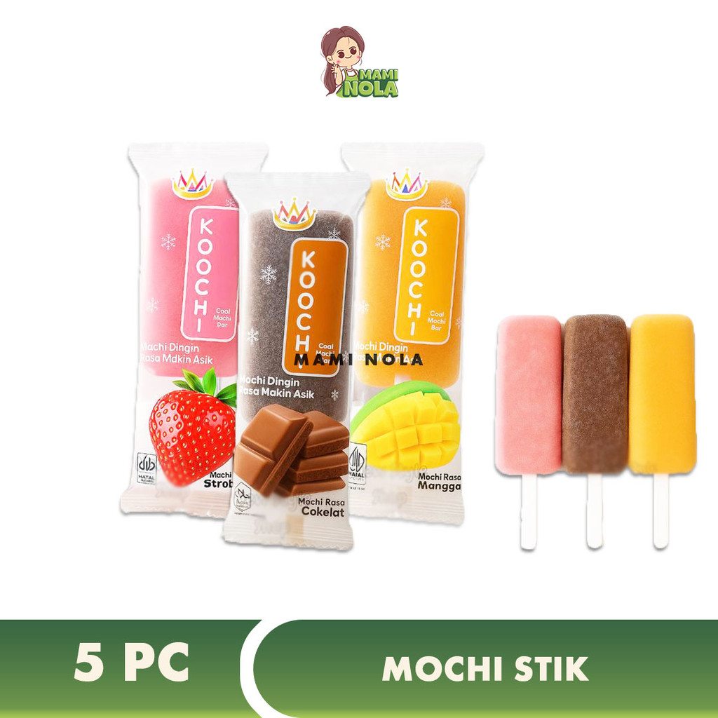 

[BUNDLING 5 PC] Koochi Mochi Stik Ice Cream isi Selai Lumer Viral