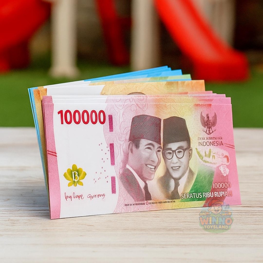 WINNO TOYSLAND UWANG MAINAN GAMBAR KARTU MINIATUR SAJA PERMAINAN BELANJA-BELANJAAN MONOPOLI
