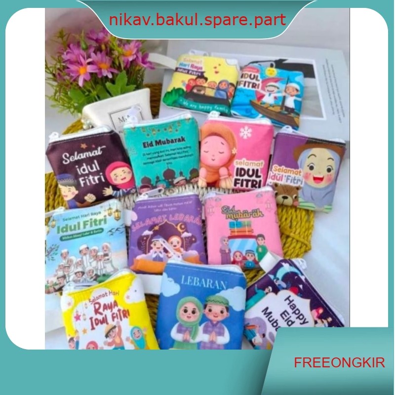 

(isi 144pcs) Dompet Angpao / Amplop Resleting Lebaran Idul Fitri Printing