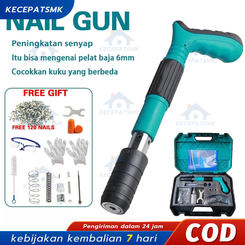 Alat Mesin Tembak Paku Beton / Paku Tembak Beton Baja / Alat Paku Tembak Beton / Paku Tembak Manual 