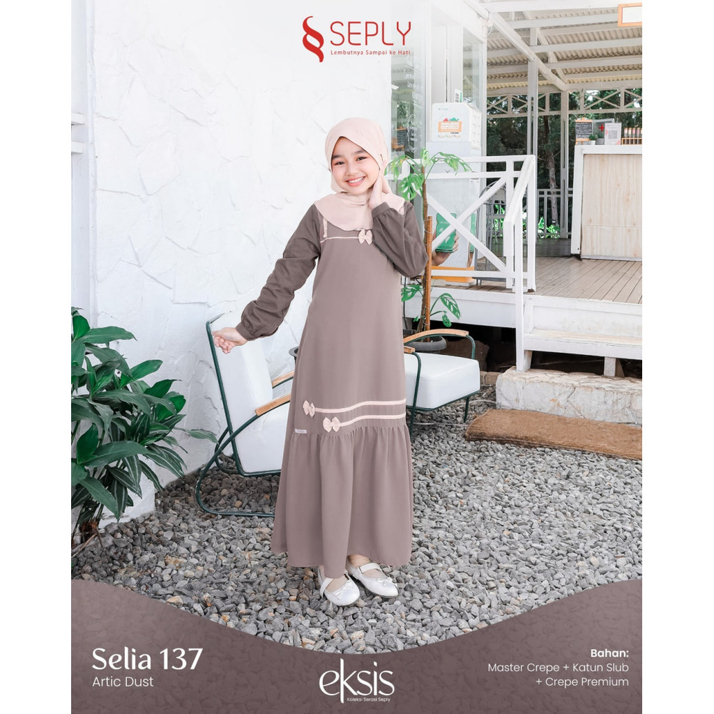 SEPLY GAMIS ANAK SELIA 137 ARTIC DUST