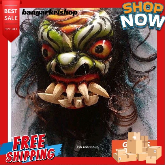 BGK mainan anak topeng Buto gedruk  barongan