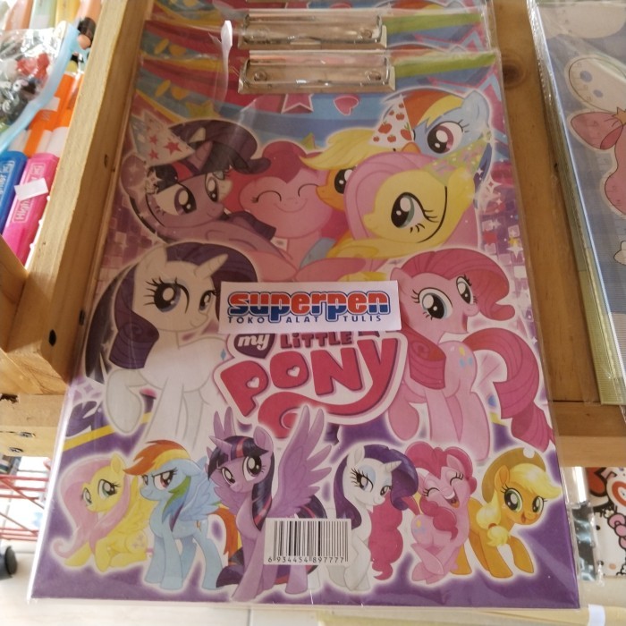 

Clip Board Ukuran F4 Motif Pony