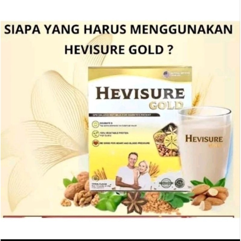 

( BELI 3 BOK GRATIS 1 BOK ) HEVISURE Gold Susu Milk Obat Diabetes Kencing Manis