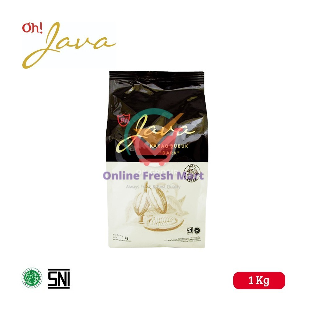 

Oh Java BT Cocoa Powder (1 Kg) Pack Original Pabrik - Online Fresh Mart Denpasar