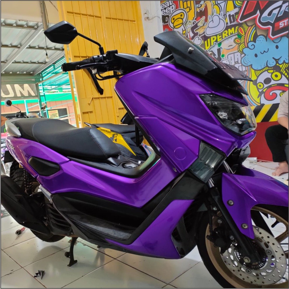 Stiker Sticker Decal Setiker Variasi Motor Yamaha Nmax Old Lama Polos Full Body