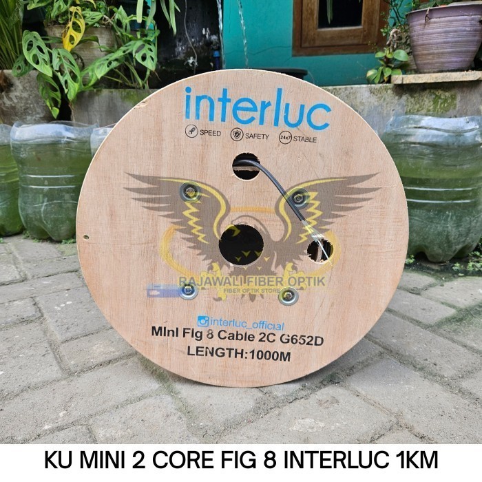 KU Mini 2 Core Fig 8 Interluc Panjang 1KM G652D