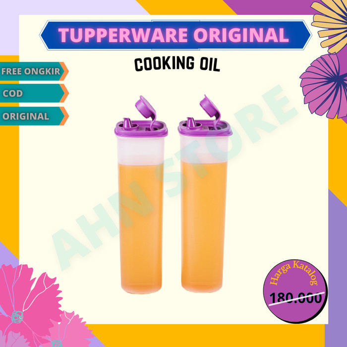 Tempat Minyak Tupperware / Botol Minyak Kecap Susu Saos Tupperware hot