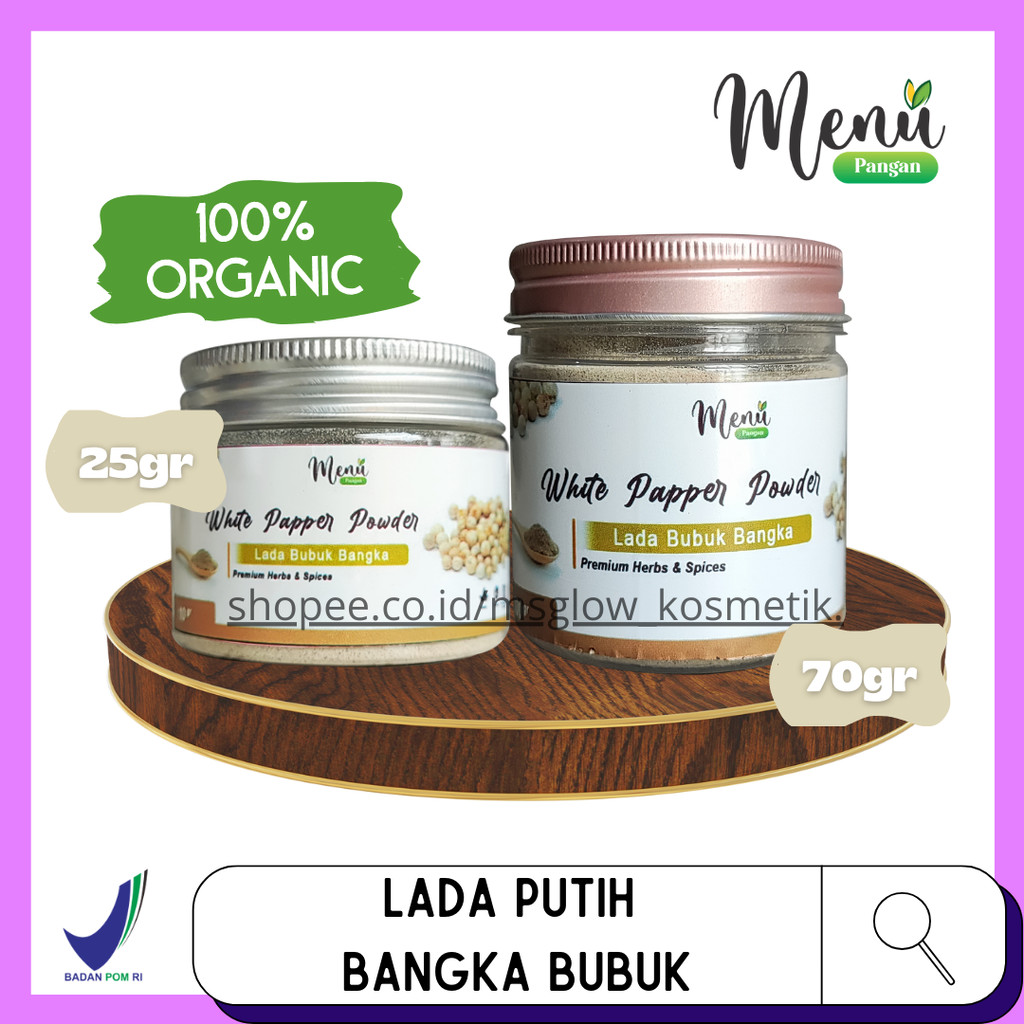 

Lada Putih BANGKA Original - Lada Putih Bumbu Dapur Masakan - Merica Putih Berkualitas Tanpa Campuran