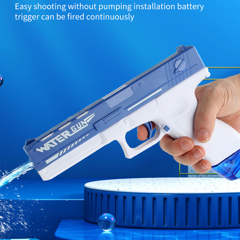 Pistol Air Elektrik Anak-anak / Mainan Pantai Pistol Air / Pistol air berulang elektrik Glock