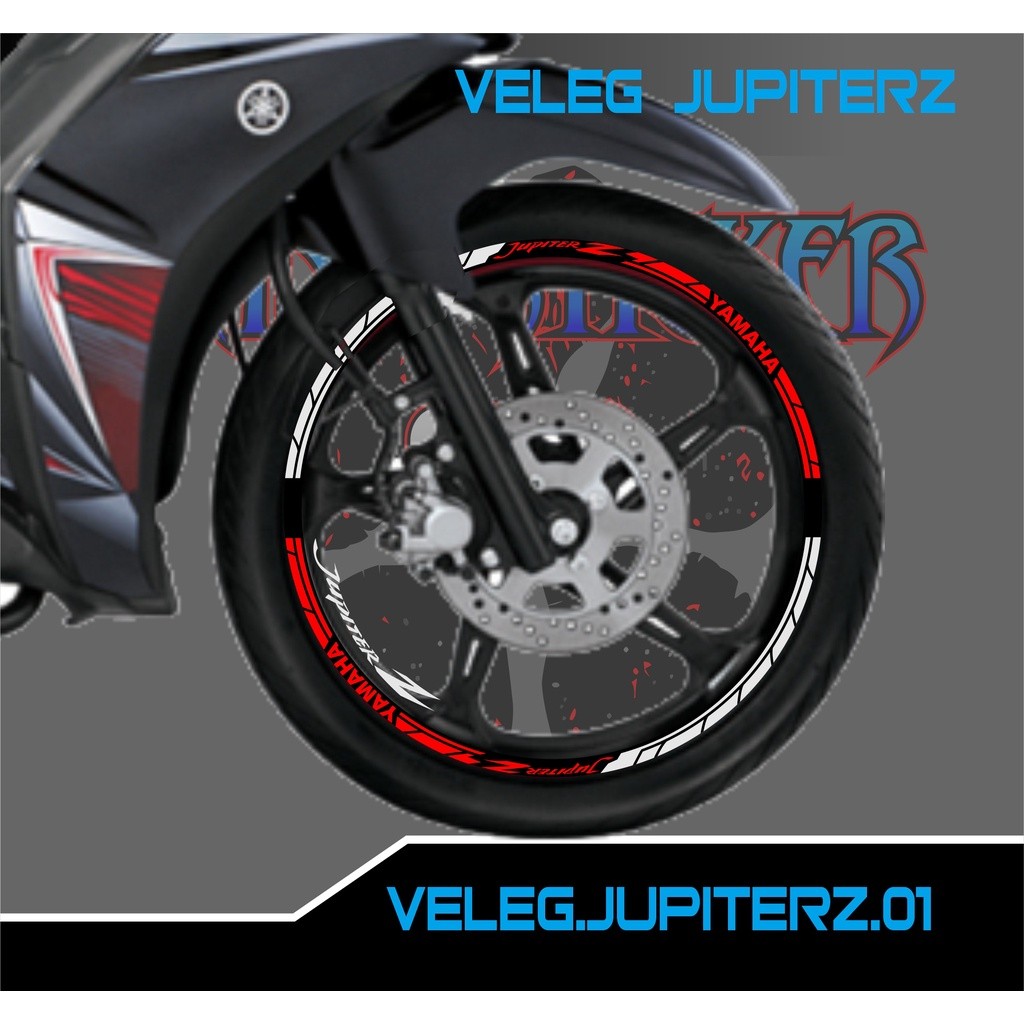 CUTTING STIKER VELG JUPITER Z- STICKER LIS LIST VELG VARIASI JUPITER Z 01