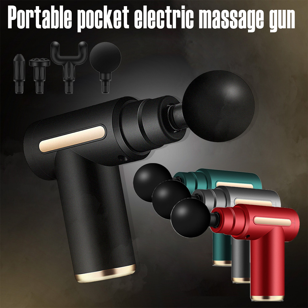 PODAMANS - Alat Pijat Elektrik Getar Massage Gun pijit getar elektrik ISSUE MUSCLE MASSAGER