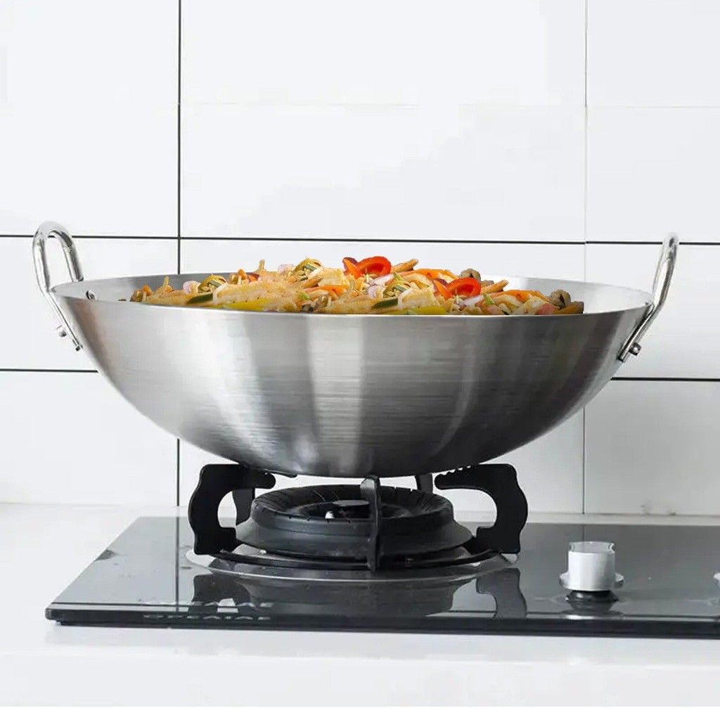 NEW PRODUCT WAJAN KUALI PREMIUM TEBAL/KUALI STAINLESS STEEL/WAJAN GRIFFIN STAINLESS - KUALI BESAR