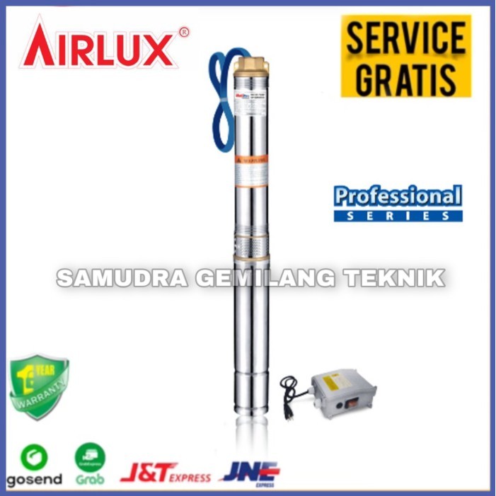 POMPA SATELIT AIRLUX 0.5 HP 2" + KABEL 30 M SUBMERSIBLE PUMP