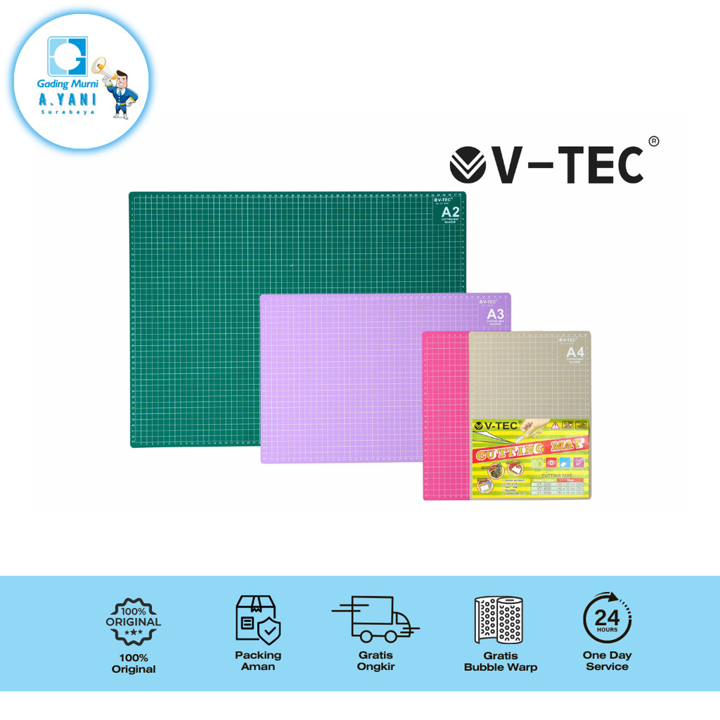 

VTEC CUTTING MAT VT-4530 UKURAN A3