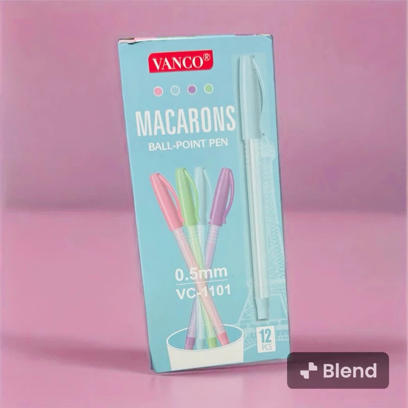 

Bolpen VANCO 0.5mm VC-1101 Macarons (12pc)