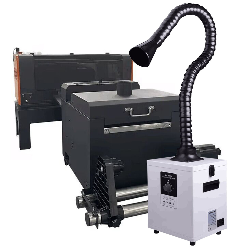 KNOKOO Upgrade Oil absorbing Fliter DTF Smoke Purifier 150W Oil Smoke Evacuator for Moxibustion And 