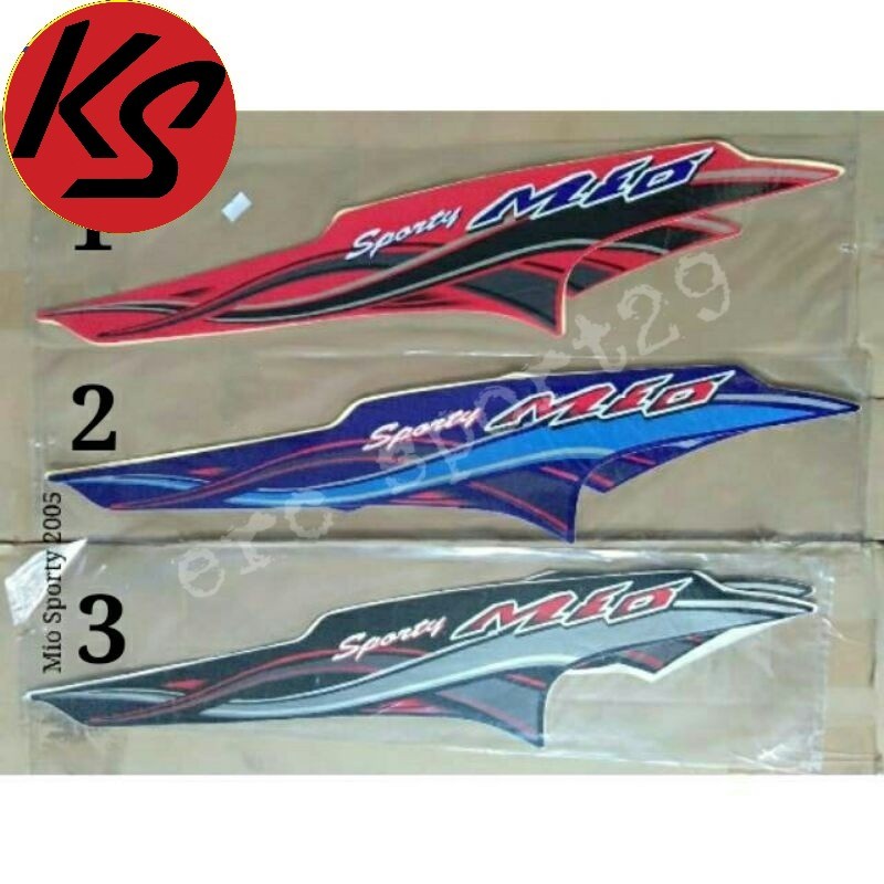 striping mio sporty 2005 sticker motor list bodi yamaha mio sporty 2005 merah biru hitam terlaris