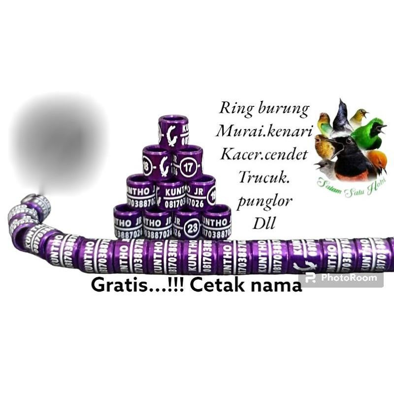 | HOT SALE MODEL TERBARU RING BURUNG MURAI BATU LOVEBIRD PERKUTUT KENARI MERPATI OUTER PELUNG MODEL 