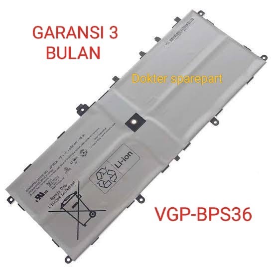 Baterai Sony Bps36 Vgp-bps36 Svd13211cg Svd1321bpxb Svd13217