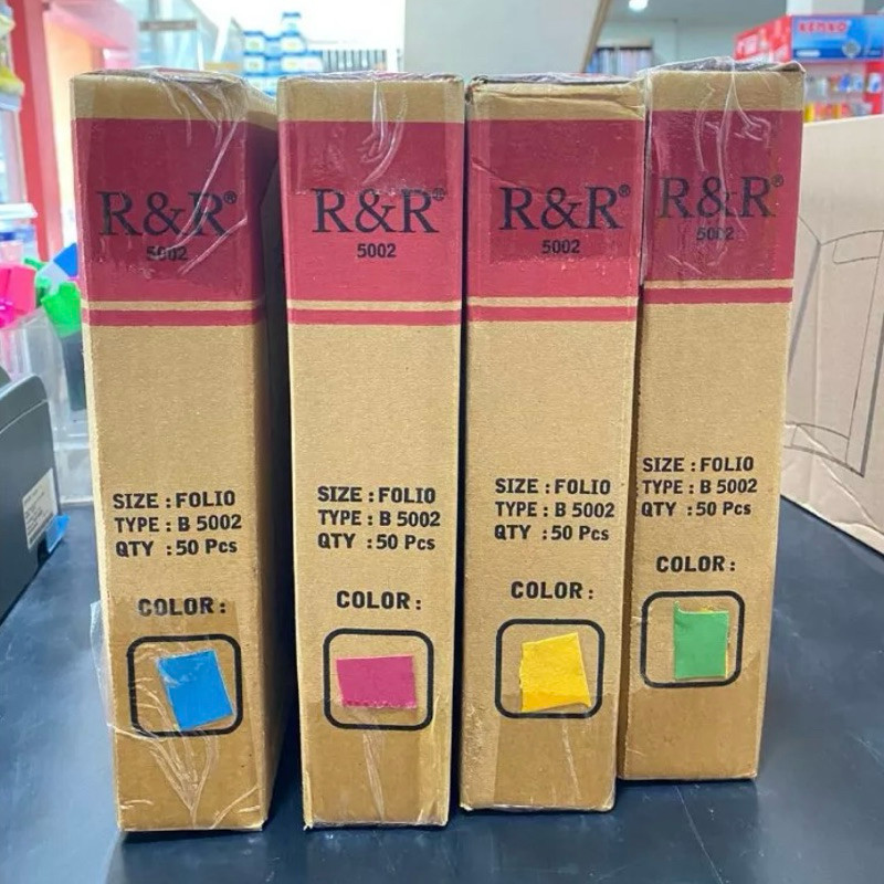 

(BOX; ISI 50 PCS) STOFMAP/ STOPMAP / MAP FILE R&R 5002