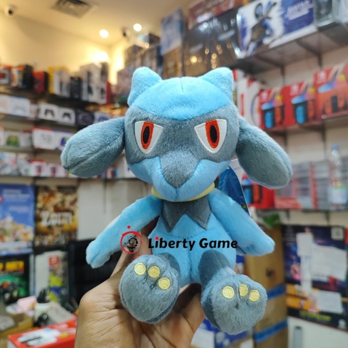 "Q.LnS" - PROMO Boneka Tomy Plush Pokemon All Varian Original - H = Riolu