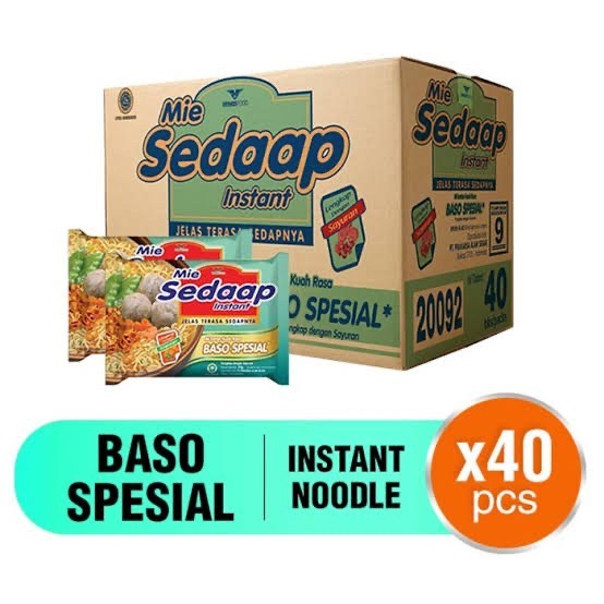 

Mie Sedaap Baso Spesial / 1 Dus / 40 pcs