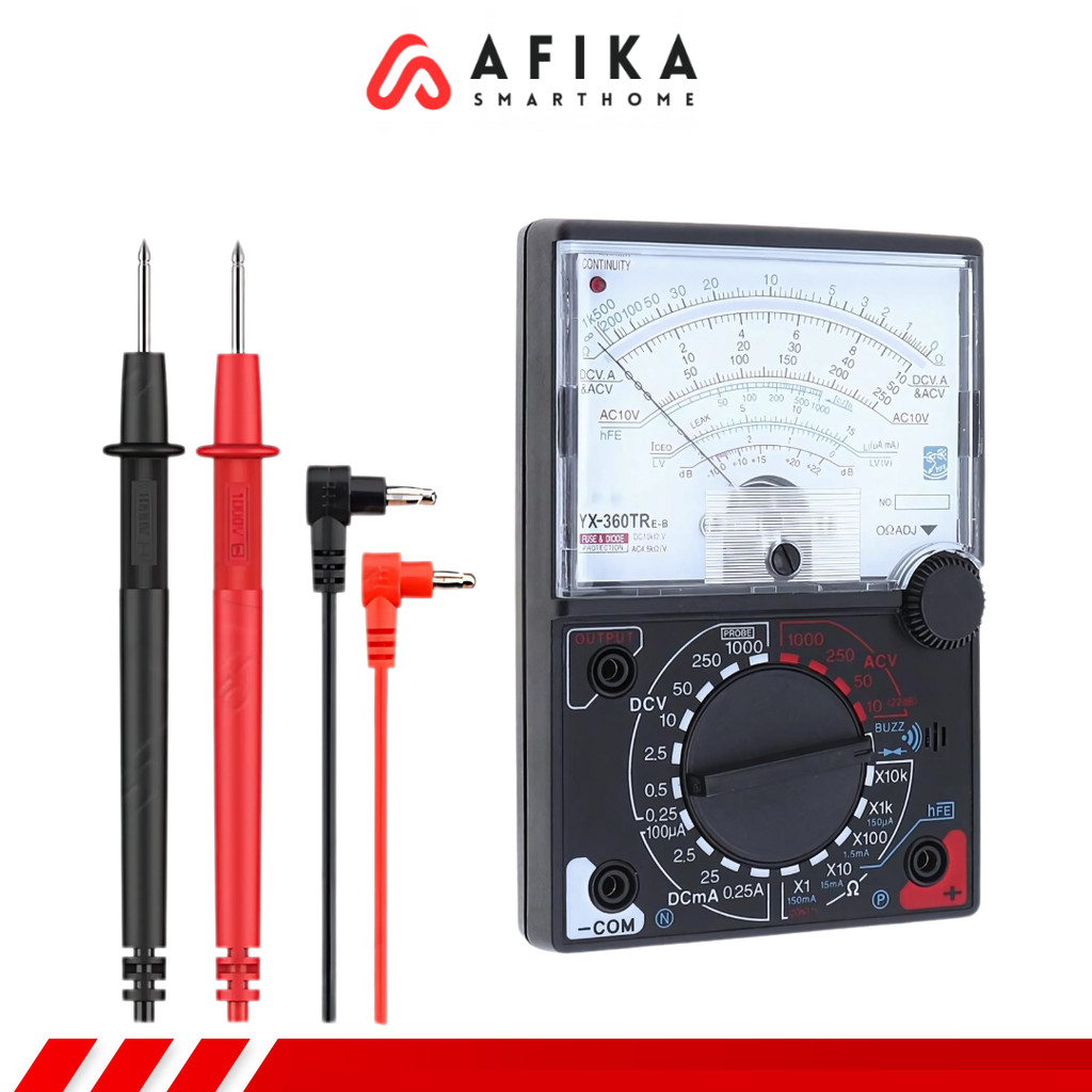 Multimeter Multitester Analog Mini Pointer Display