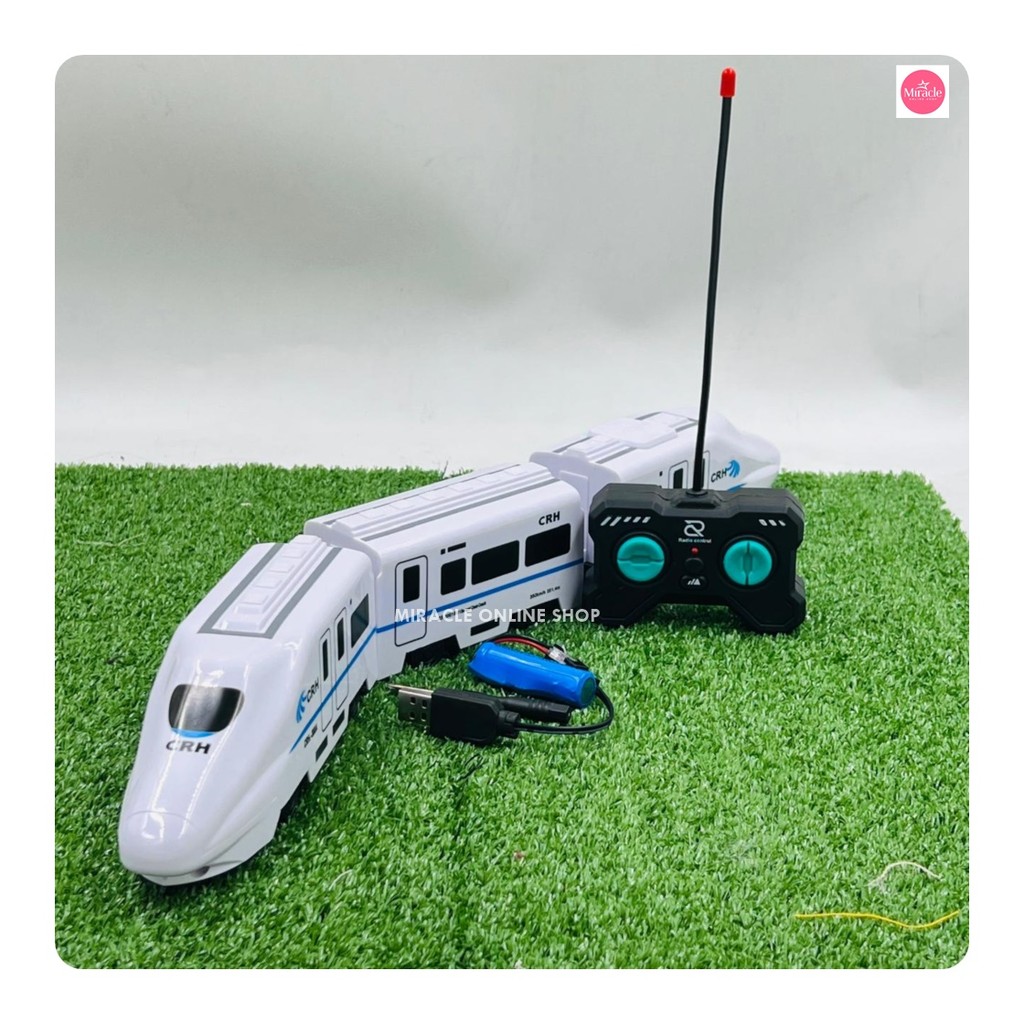 MAINAN ANAK REMOTE CONTROL KERETA CEPAT TRAIN SET KERETA API