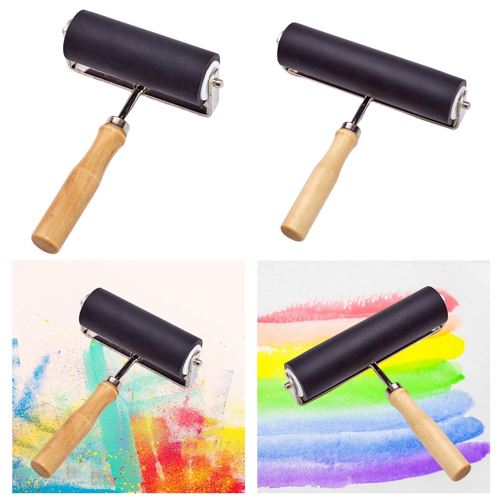 

Professional Rubber Roller Crafts Glue Painting Printmaking