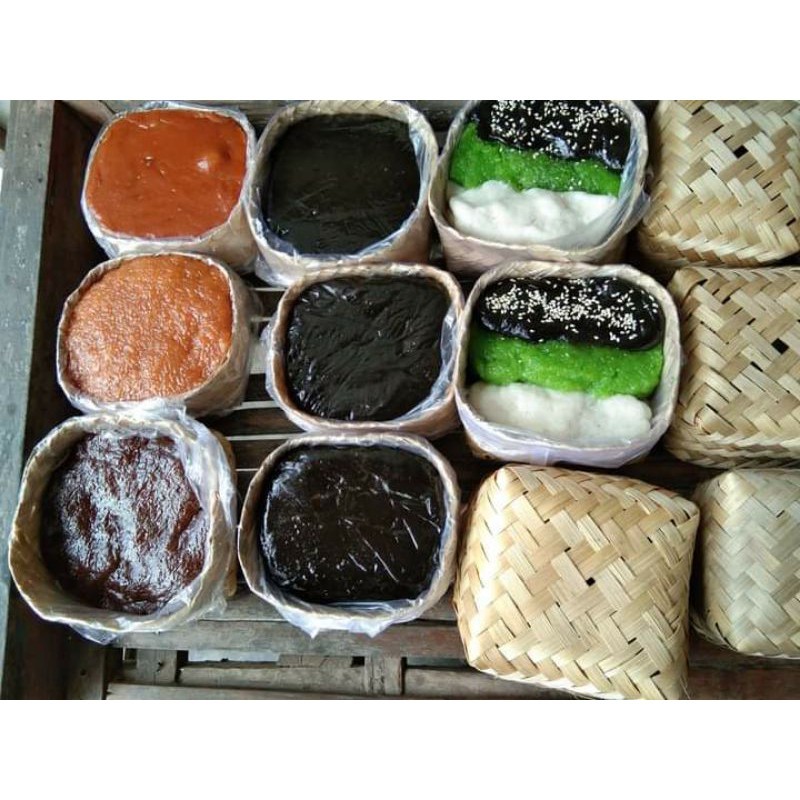 

Jenang ketan Hitam 1 kg khas Bogor /Dodol fres siap makan