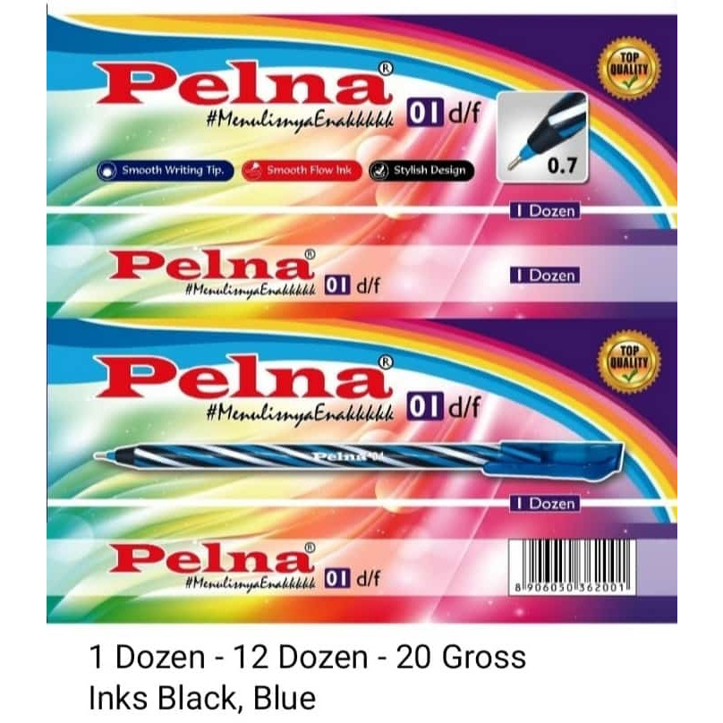 

Pen Pelna 01 Black @12 Pcs