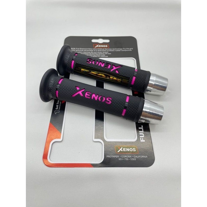 Handgrip PREMIUM XENOS Plus Jalu PCX Crome Universal Bisa Kesemua Motor Hg55 Handgrip ckt