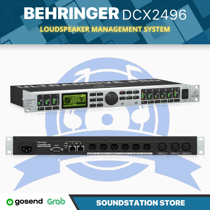 Behringer Ultra-Drive Pro DCX2496 DLMS Loudspeaker Management System