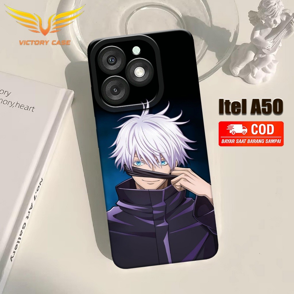 New Anime  - Softcase Itel A50 - Terbaru -  Hp Itel A50 - Casing Itel A50 -  Lentur & Tebal -  Lucu 