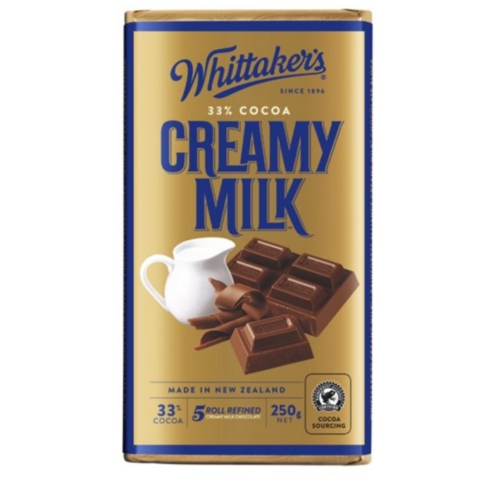 

Coklat Whittakers Dark Ghana Milk Nut Almond Hazelnut Chocolate Import - Creamy Milk