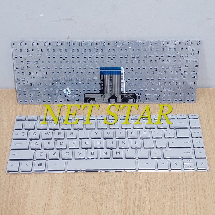 Keyboard Laptop HP 14s-dq0508TU 14s-dq2518TU 14s-dq2622TU Silver -NSTAR