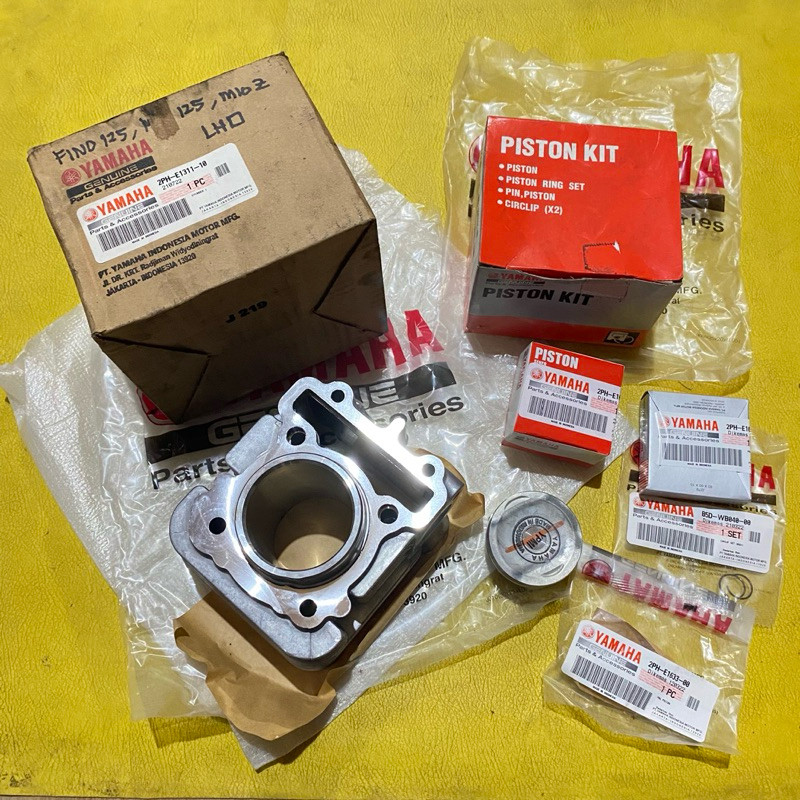 blok cylinder + piston Kit Yamaha Mio M3 mio S 125 original