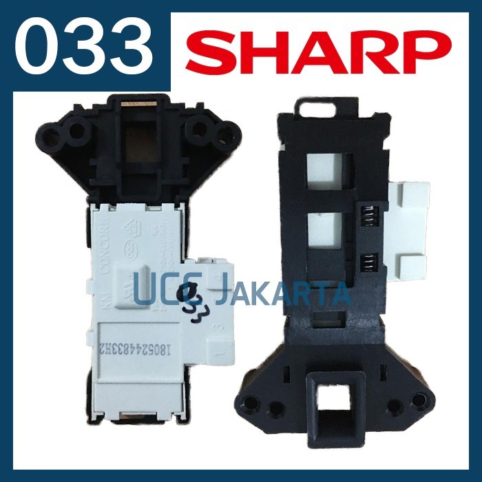 ELM99 Door lock front loading Sharp ES-FL860 ES-FL1070 ES-FL1080S ESFL1070S